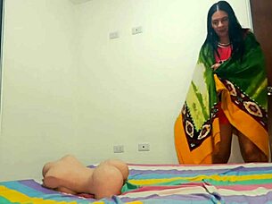 my beautiful stepsister catches me fucking my tantaly doll and wants deepthroat big cock too 😏