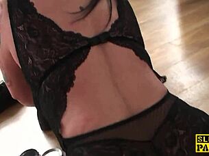 bigtitted british sub humiliated by rough maledom fingering