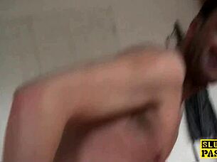 bigtitted british sub humiliated by rough maledom fingering