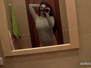 Victoria Daniels in 3on1 BBC DP with gaping and cum swallow.