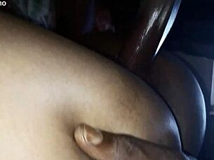 mrbojay fucks his new mature bitch mrsz with big cock in pussy ass till she squirts while masturbating