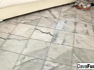 Hot Sex On White Couch With Johnny Nitro