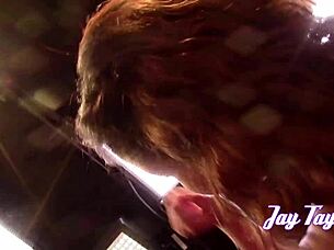 Jay and Loni dance with light