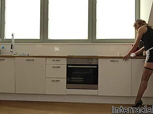 Fucked Maid Jizzed By Bbc!