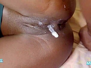 Best Missionary Creampie Compilation Ebony Pussy Dripping Cum