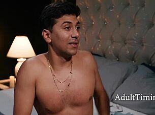 Young Stepmother Seduces Stepson for Hard Fuck