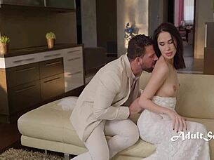 bride with a wild ride outside - alyssa bounty lorenzo viota