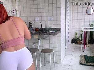 contratei essa empregada ela � muito gostosa veio de shortinho para me provocar