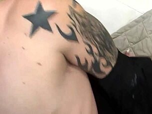 Cross generational bonding on the couch with a blonde milf