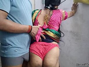 Indian desi bhabhi in a saree story.