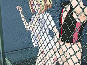 Hololive aki rosenthal in anime cartoon