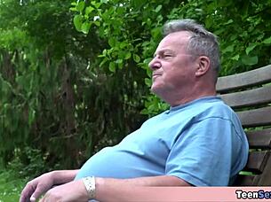 cute brunette nurse jumps on the cock of her older patient and looks like the treatment is working