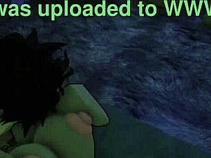 a busty follower asks me to fuck her hard and she made me cum inside in roblox