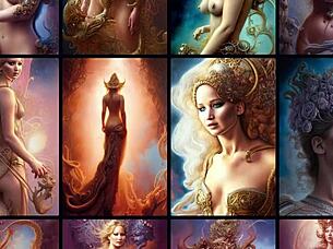 Jennifer Lawrence as Celebrity Goddess