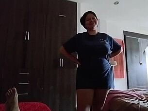 18yo stepsister wants clothes, offers ass for cum 😏