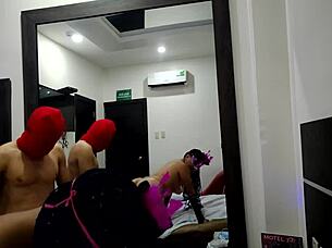 Stepmom justifies stepson then they have unrestrained sex