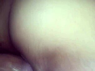 married wife takes bareback creampie, second load today