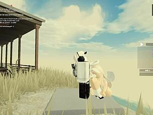 New Zealand Blonde Performs Blowjob And Anal