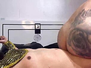 Feel that huge cock pulsing inside!