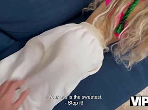 Vip4k Showed Proper And Rough Anal To Followers With Russian Blonde Girlfriend