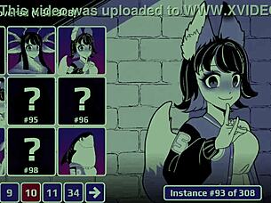 Spútaná anime dievča v bondage dostáva erotické šukanie v štýle hentai