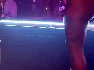 Chillin at tampa strip club for my homegirls birthday