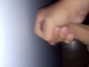 this hot guy is showing off his cock