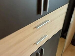 I caught stepson jerking off my panties