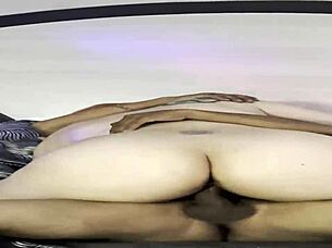 my neighbor calls me saying the cuckold left for work so come quick for creampie