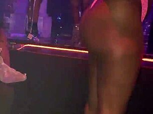 Chillin at tampa strip club for my homegirls birthday