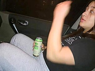 feeling thrill big ass latina fucks naked in public park