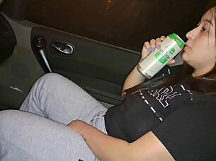 feeling thrill big ass latina fucks naked in public park