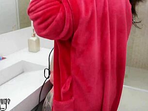 Feeling passion sliding big cock into tight pussy