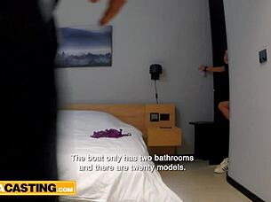 Latina teen fucks casting agent roughly