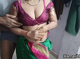 Indian Housewife Enjoys Hardcore Sex with Neighbor Boyfriend