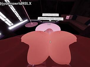 pounding the blonde bimbo with monster cock