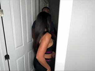 Latina's Sexy Massage With Big Black Cock