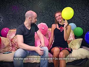 Petite Brunette Tries Anal Fucking with Hardcore Slut Action