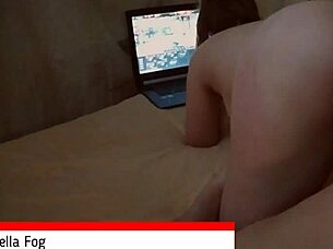 Sexy Stella Fog Gets Face Fucked And Cum On Tits