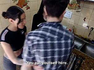 I Fucked a Shy Coworker in a Risky Threesome at Work with Mei Pang and John Lemon