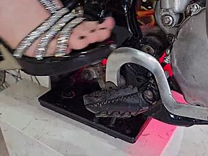 We ride deliciously on top of a motocross