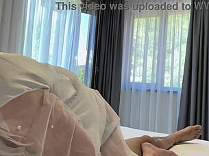 is that pregnant woman fucking her lover with monster cock?