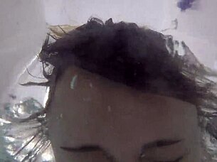 Skinny asian slut candy cruise gags on penis in bathtub pov