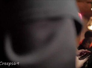 bubble butt candid getting creeped on during concert