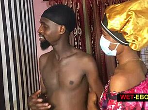 she begs for a quick fuck before work, wet pussy dripping