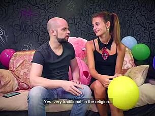 Petite Brunette Tries Anal Fucking with Hardcore Slut Action