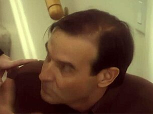 Summer Storm, sexy blonde milf, engages in intimate bed scene