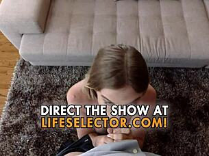 blonde babe giselle palmer loves sucking big cock