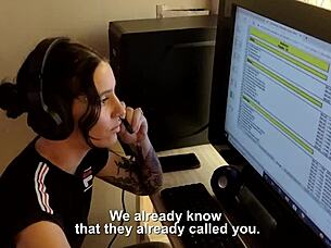 I Fucked a Shy Coworker in a Risky Threesome at Work with Mei Pang and John Lemon