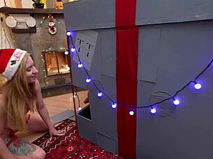 unpacking new year's gifts from the tim team 🎁